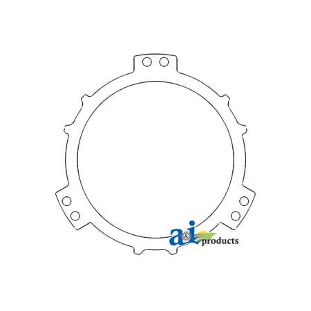 A & I Products Plate, Brake Piston & Clutch Drum 8.5" x9.5" x0.5" A-R50152